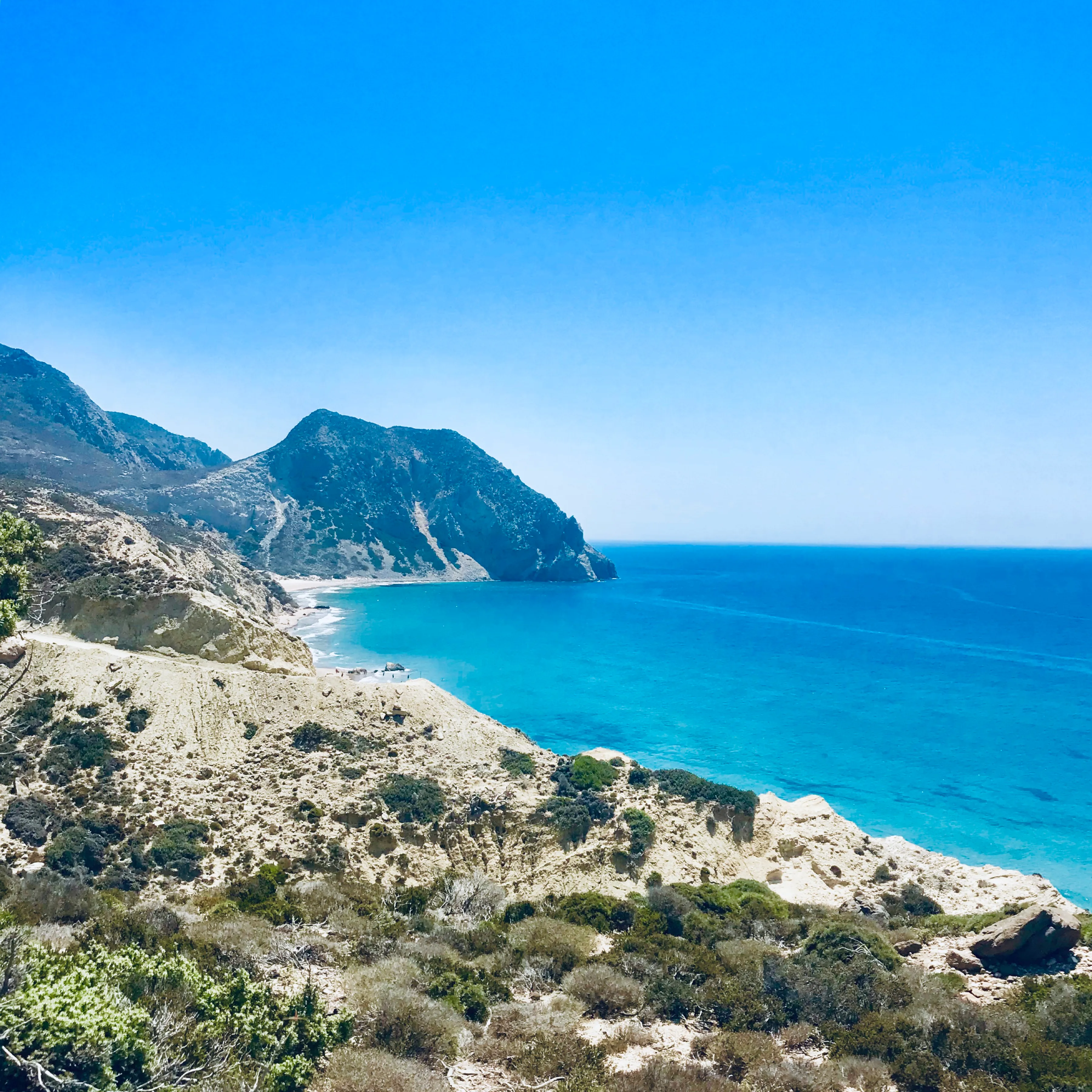 Küstenlandschaft auf Kos